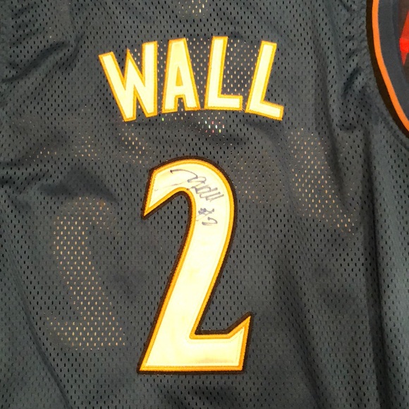 adidas Other - John Wall autographed Washington Wizards Jersey
